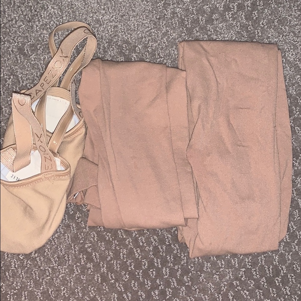 shoes and 2 pairs of tights